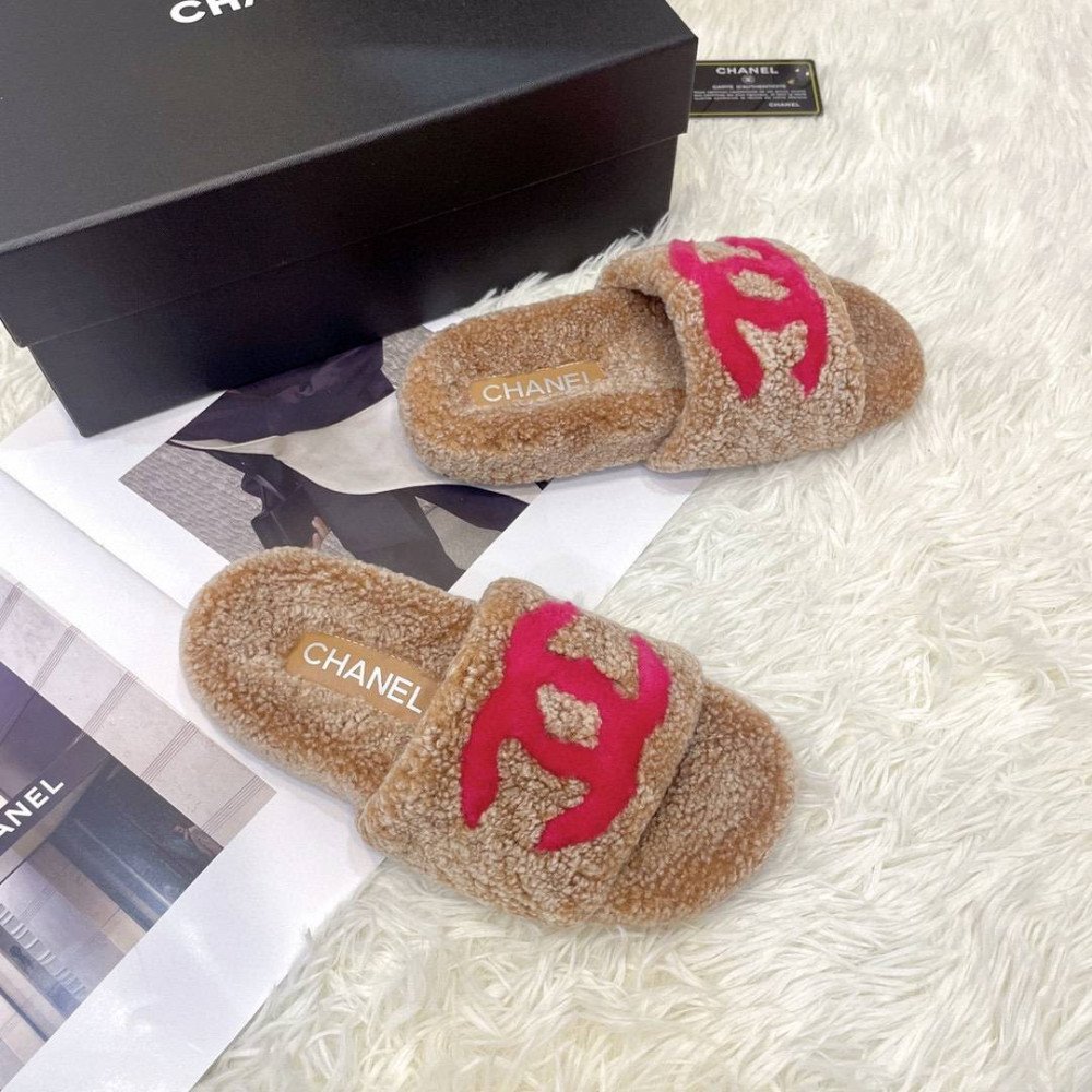 Furry slippers Furry slippers