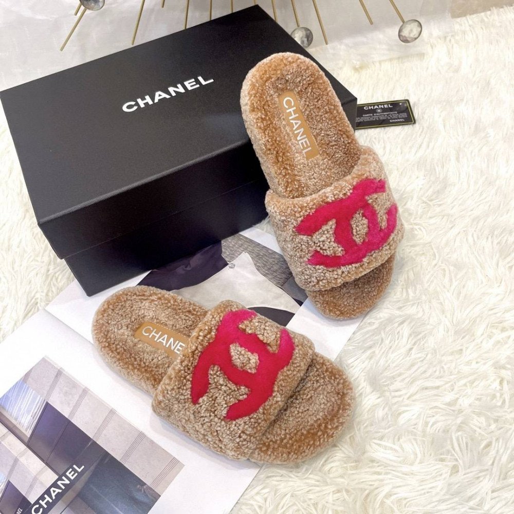 Furry slippers Furry slippers