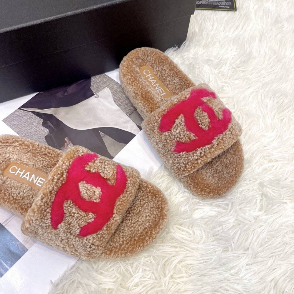 Furry slippers Furry slippers