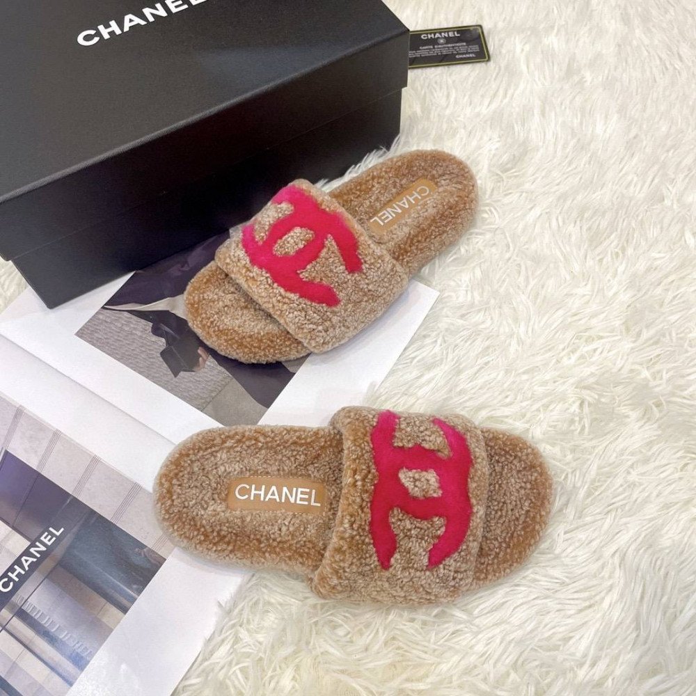 Furry slippers Furry slippers