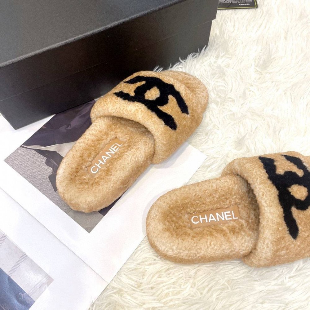 Furry slippers Furry slippers