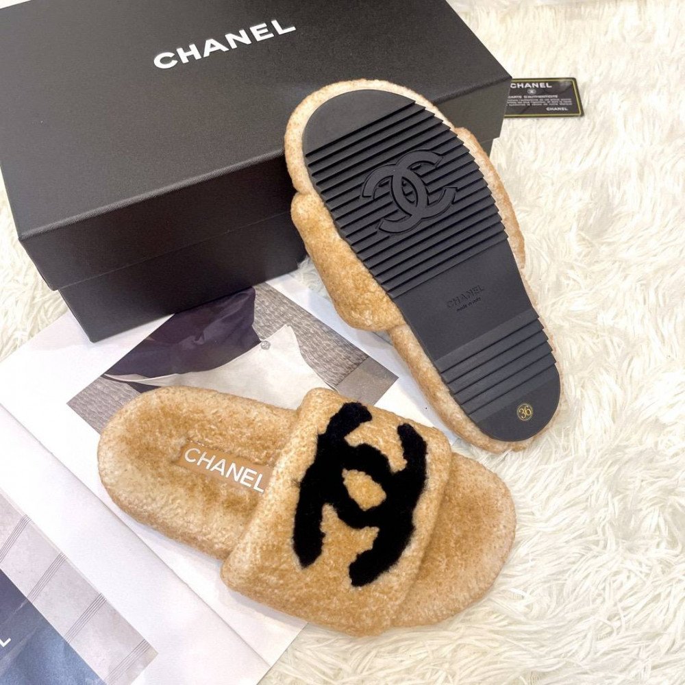 Furry slippers Furry slippers