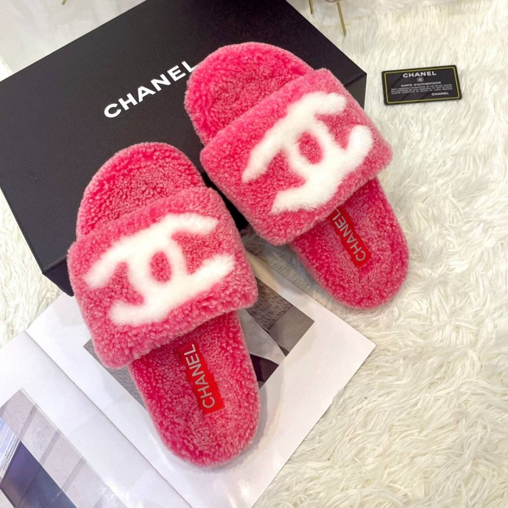 Furry slippers Furry slippers