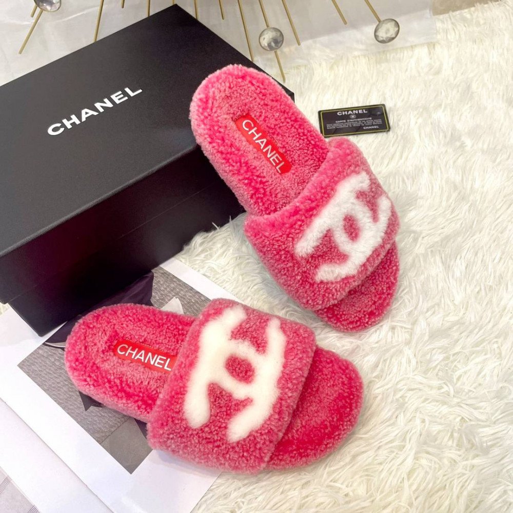 Furry slippers Furry slippers