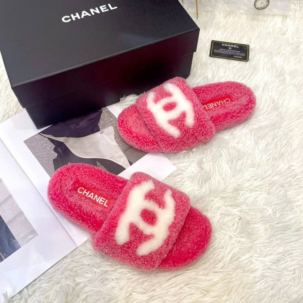Furry slippers Furry slippers