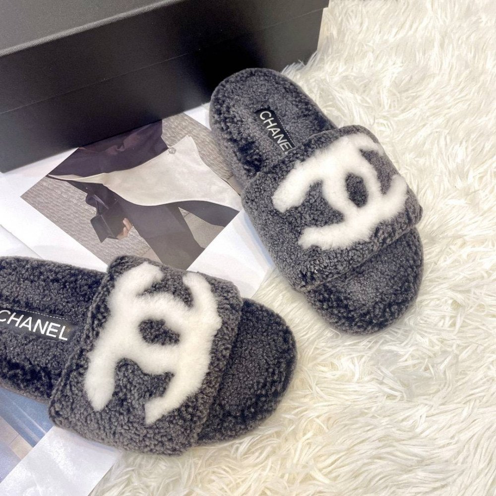 Furry slippers Furry slippers