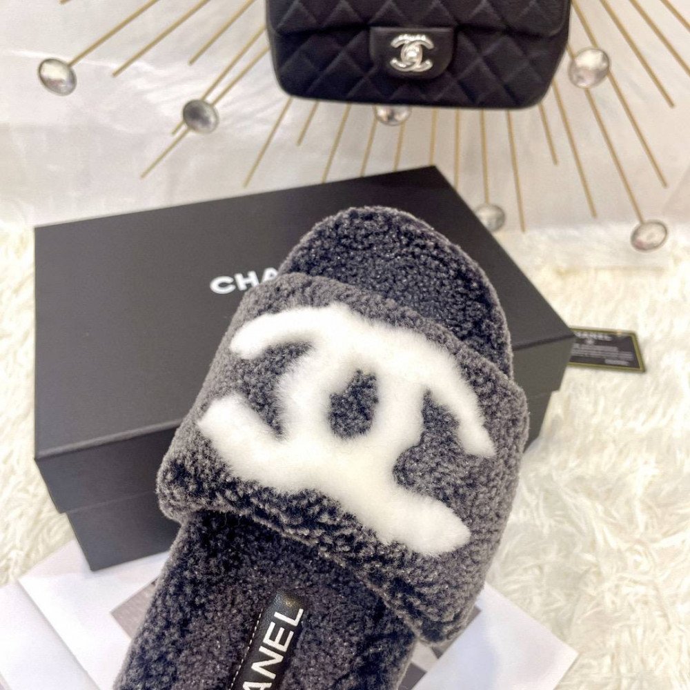 Furry slippers Furry slippers