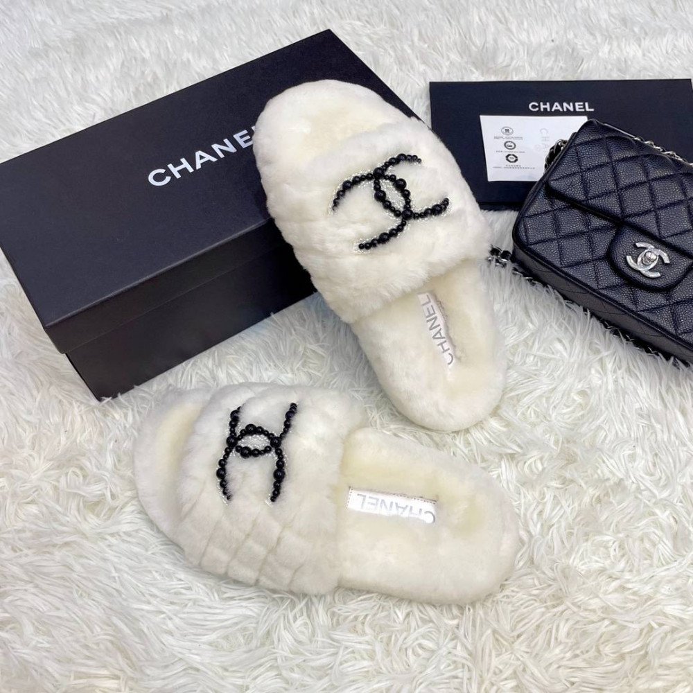 Furry slippers Furry slippers