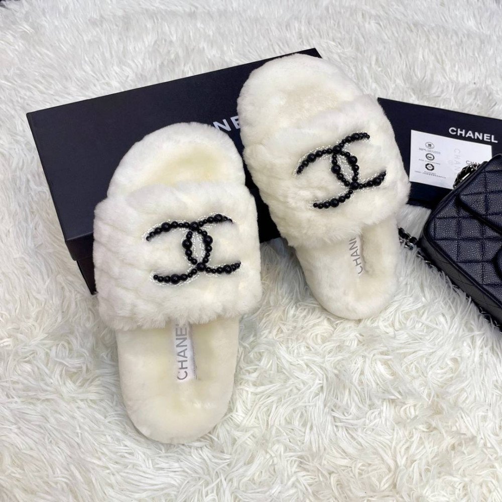 Furry slippers Furry slippers