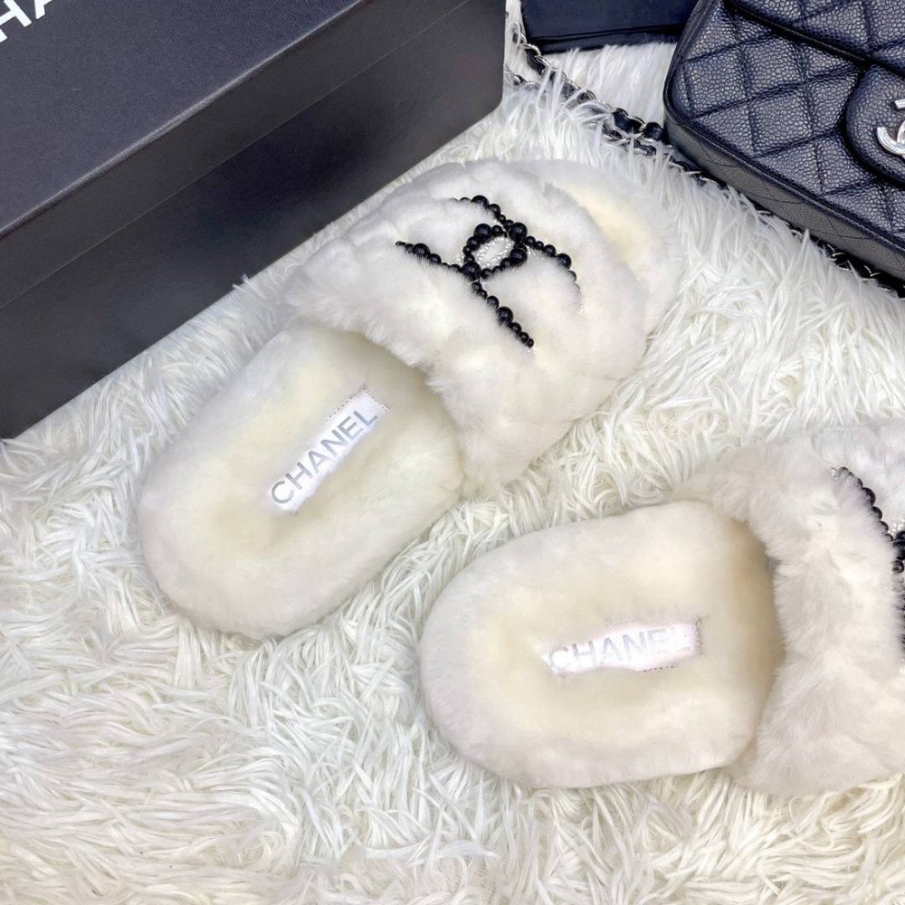 Furry slippers Furry slippers