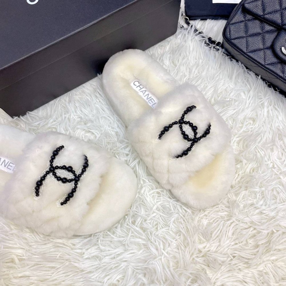 Furry slippers Furry slippers