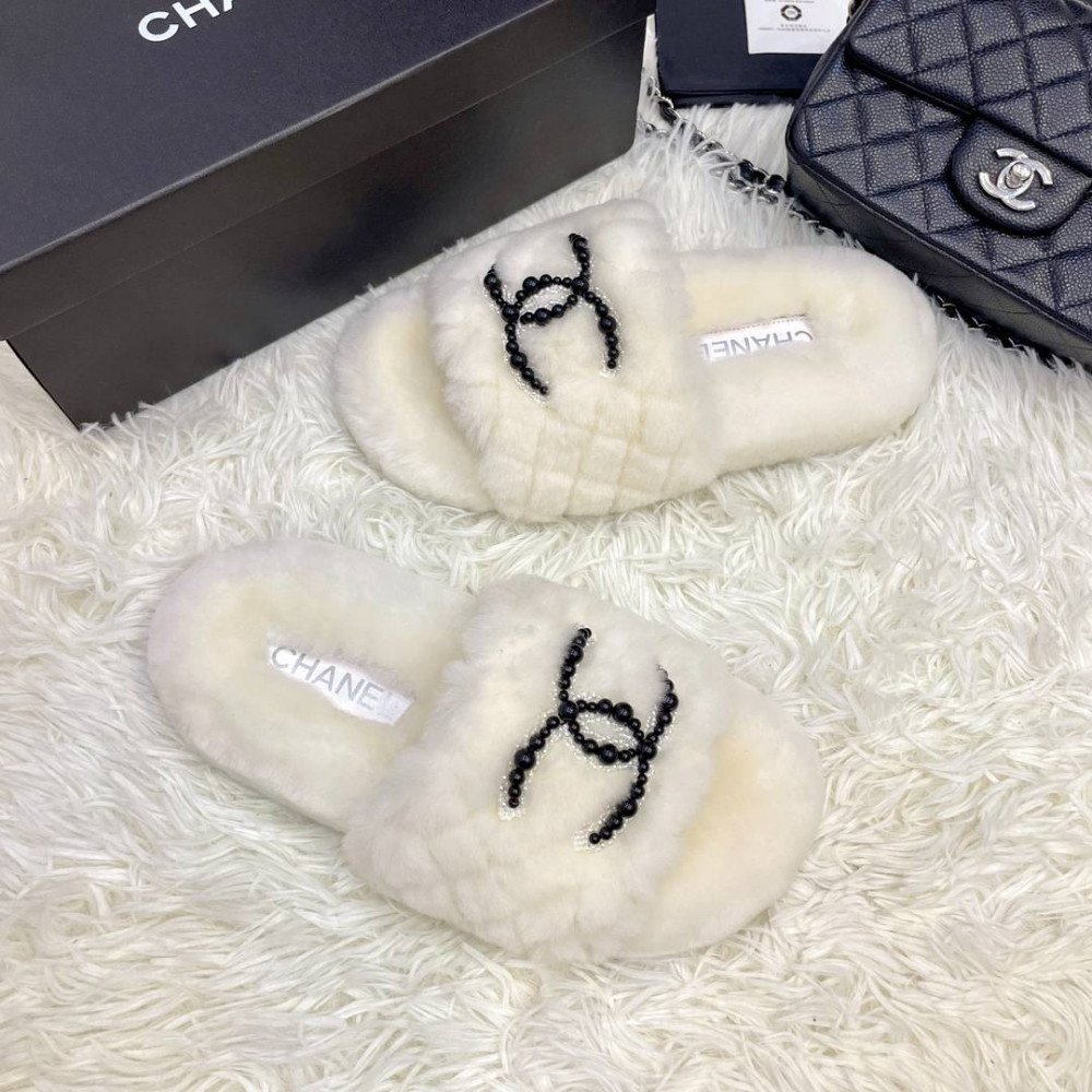 Furry slippers Furry slippers
