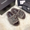 Furry slippers