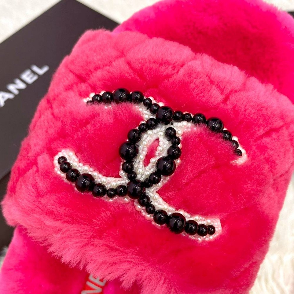 Furry slippers Furry slippers