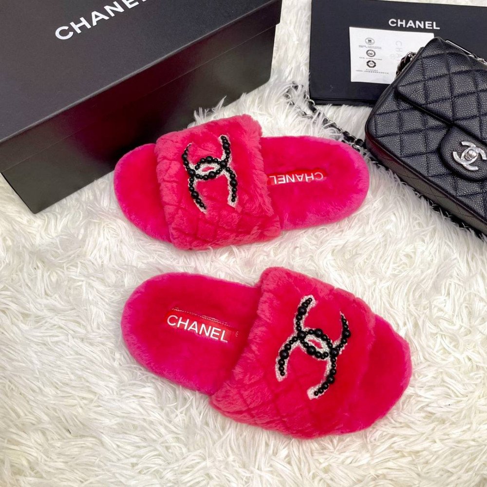 Furry slippers Furry slippers