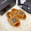 Furry slippers