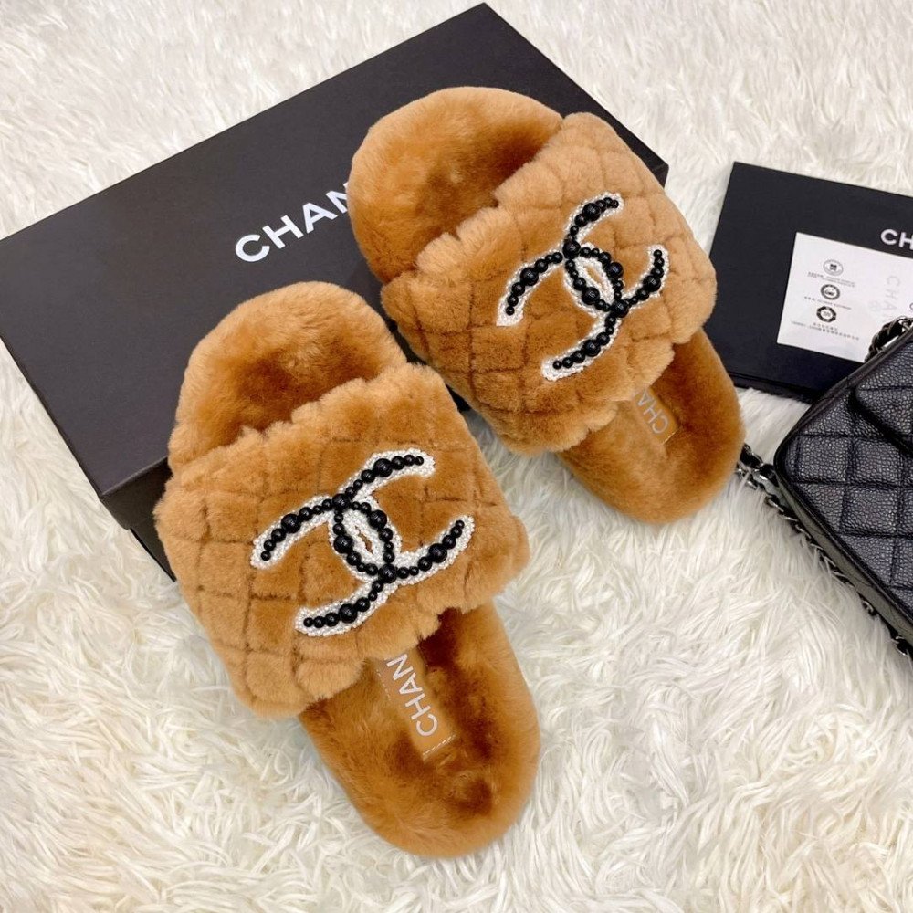 Furry slippers Furry slippers