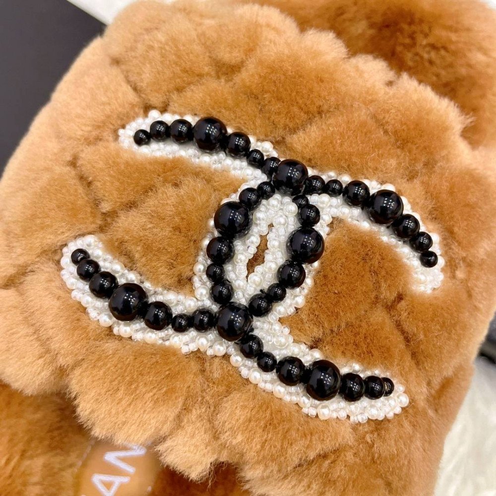 Furry slippers Furry slippers