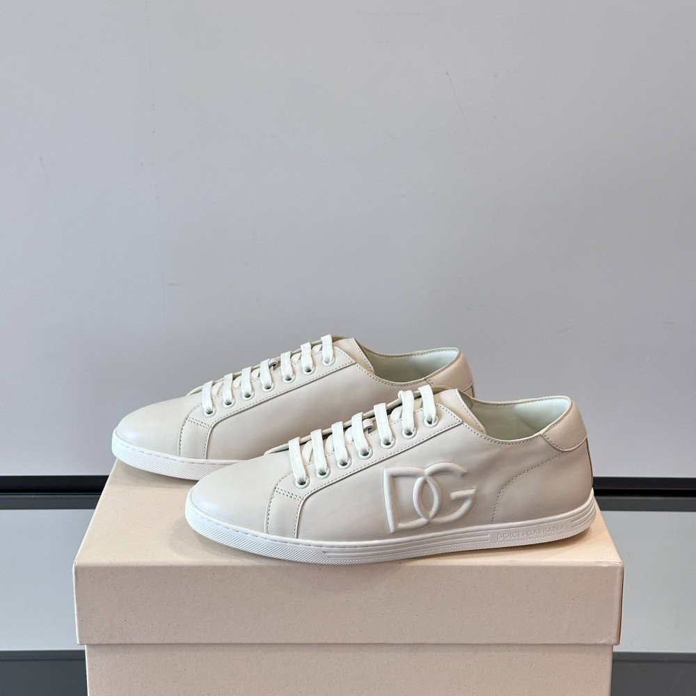 DG White sneakers