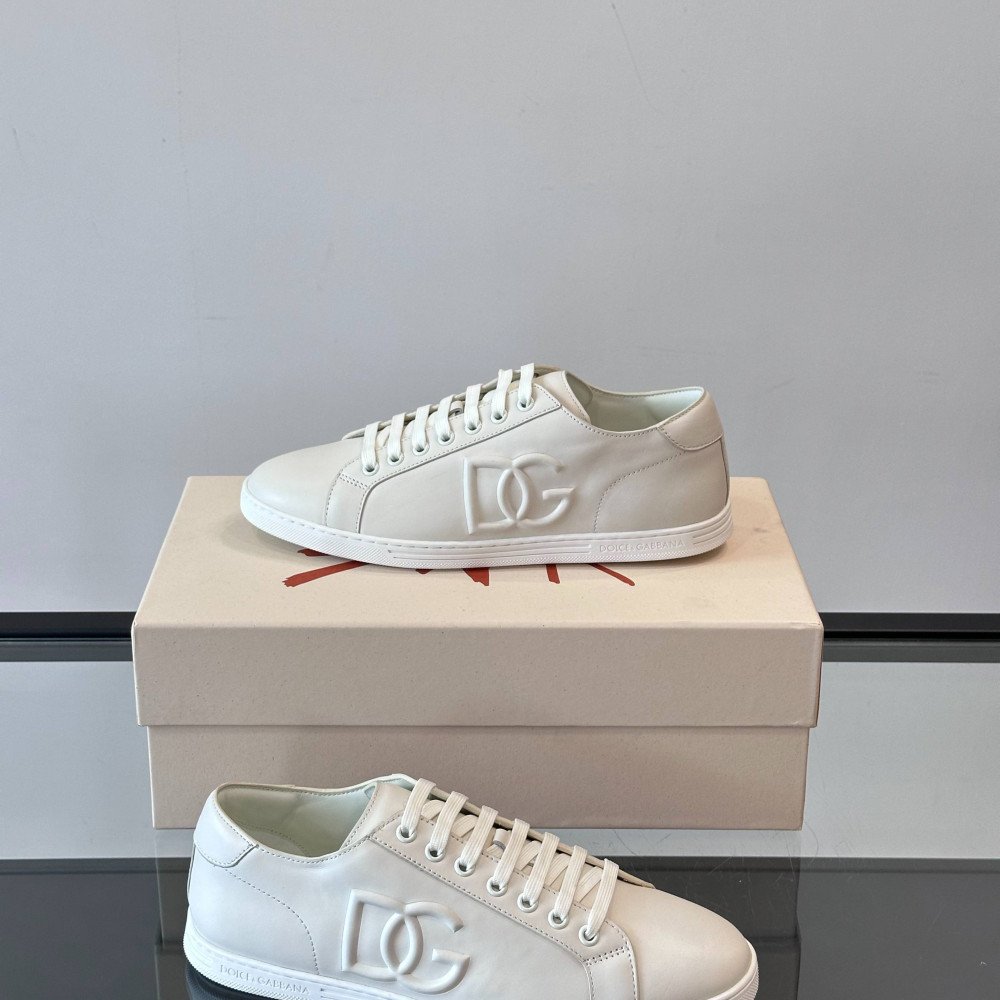 DG White sneakers