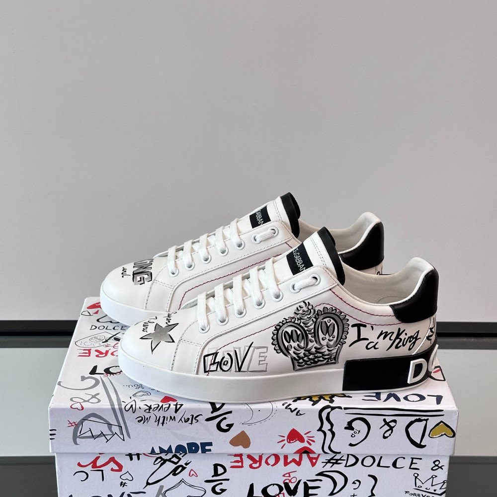 DG White sneakers DG White sneakers
