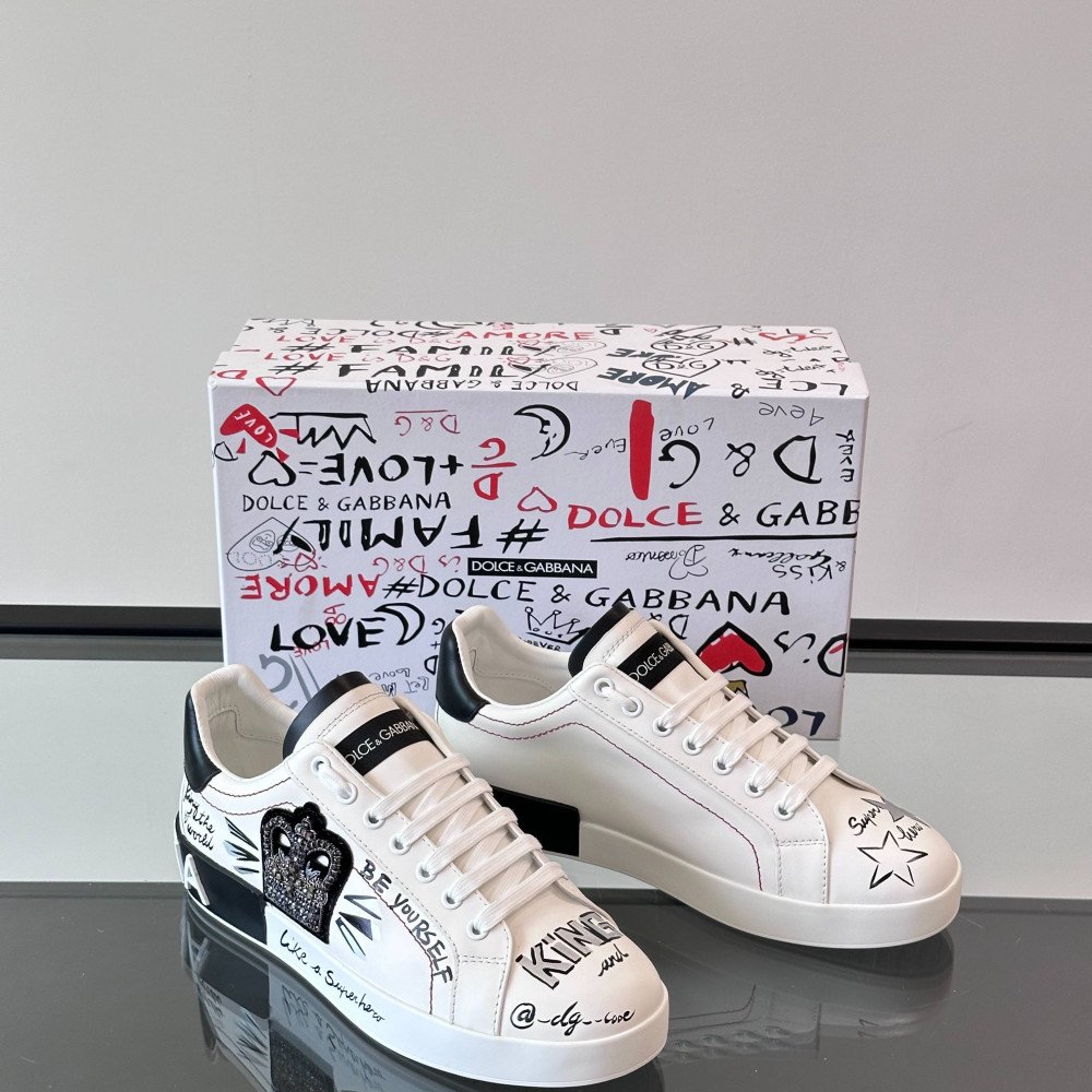 DG White sneakers DG White sneakers