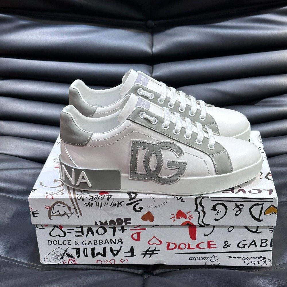 DG White sneakers