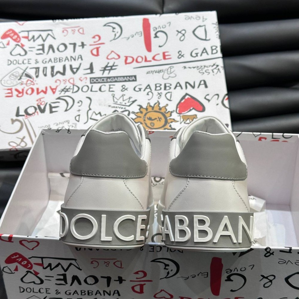 DG White sneakers