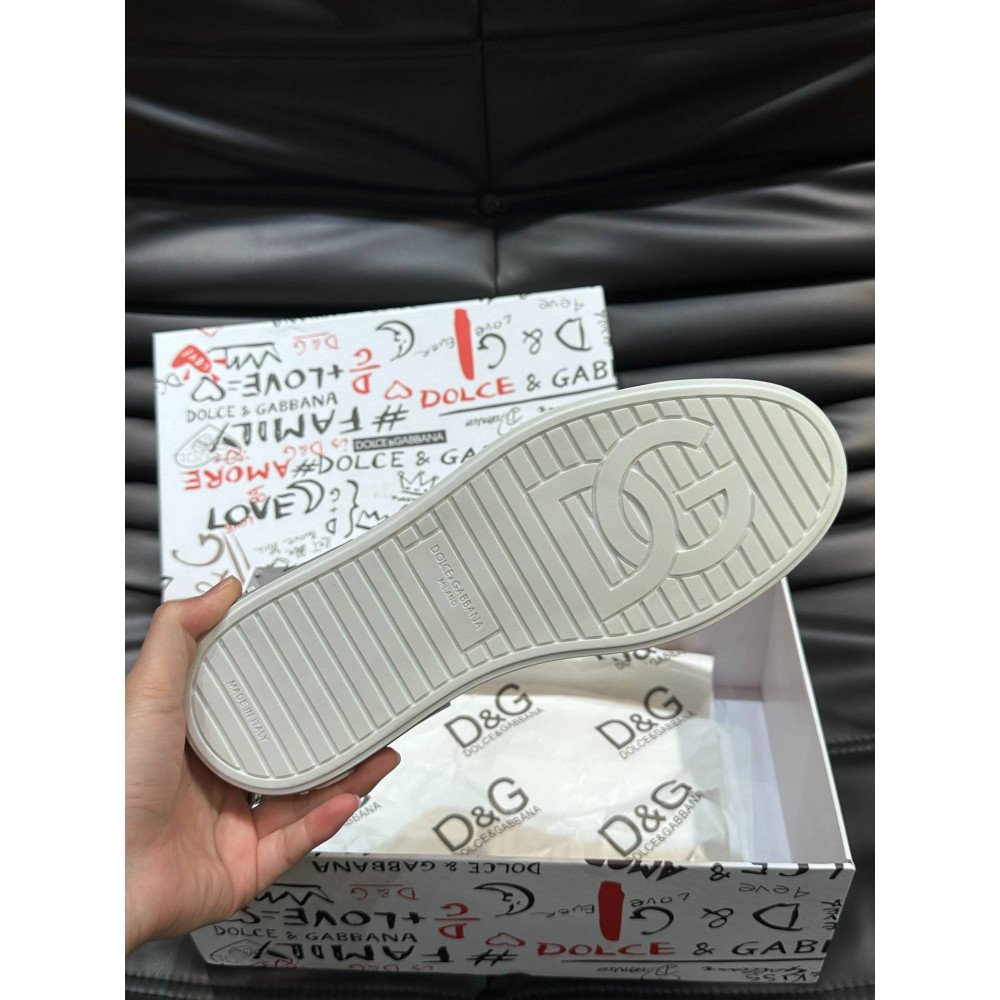 DG White sneakers
