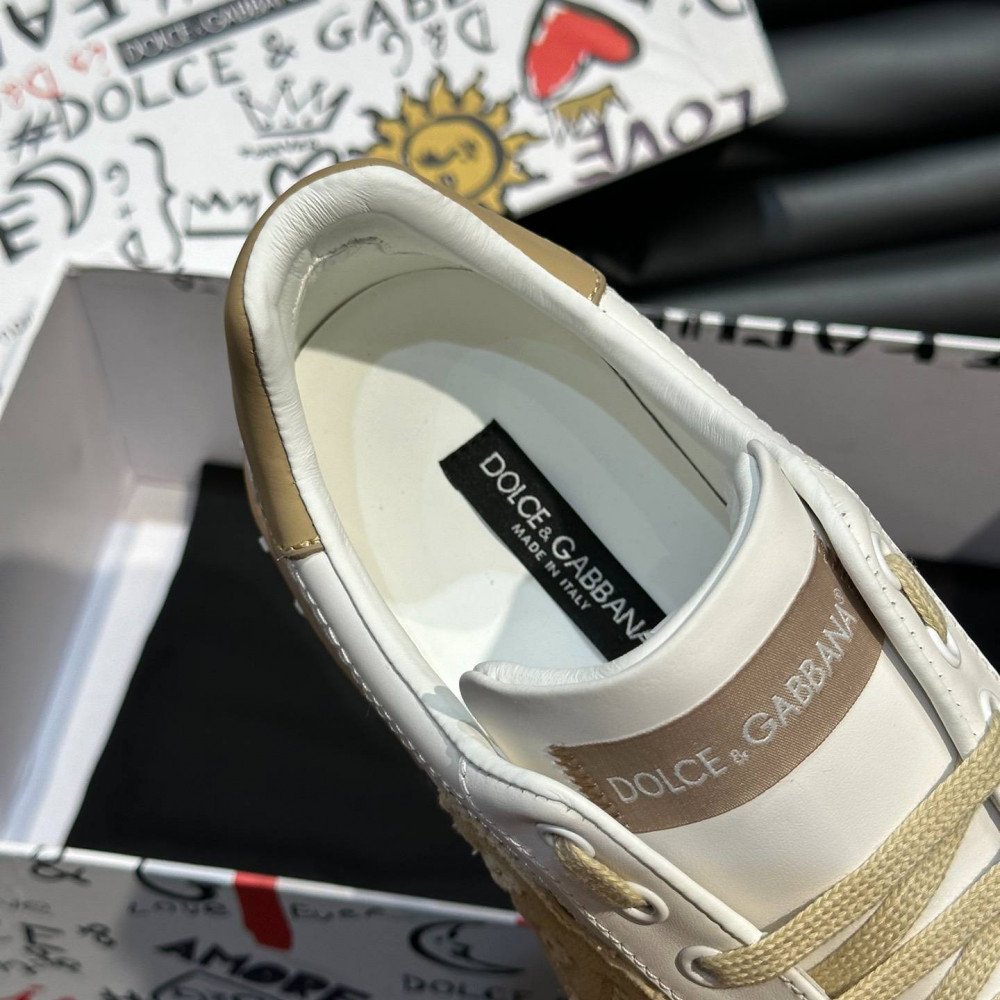 DG White sneakers
