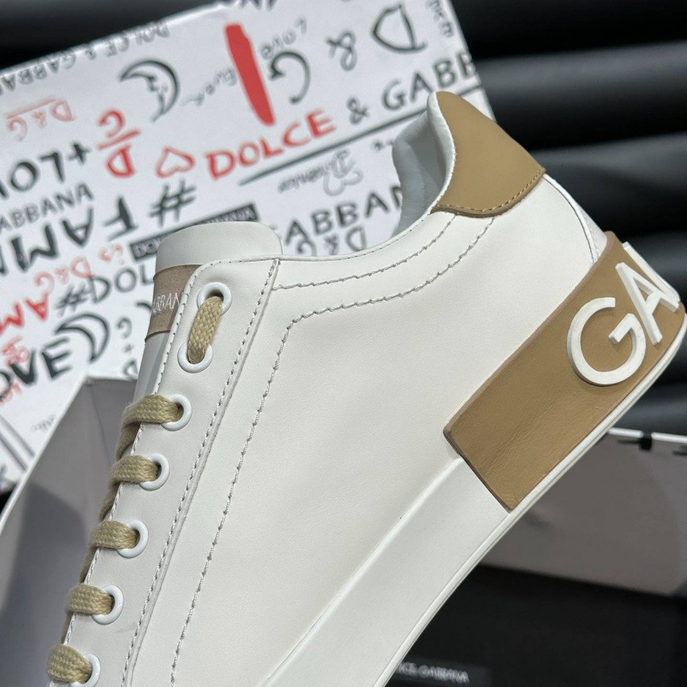 DG White sneakers