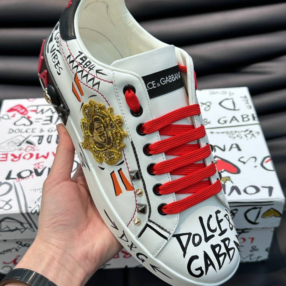 DG White sneakers DG White sneakers