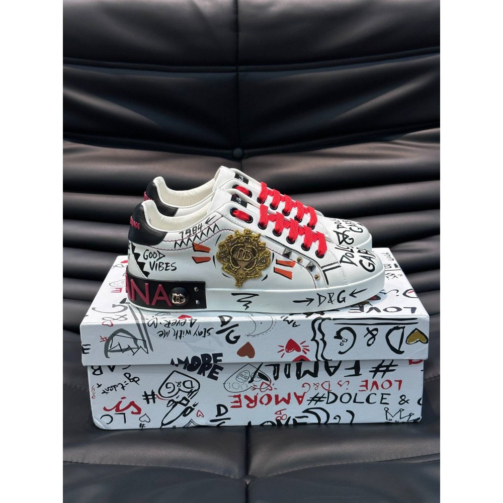 DG White sneakers DG White sneakers