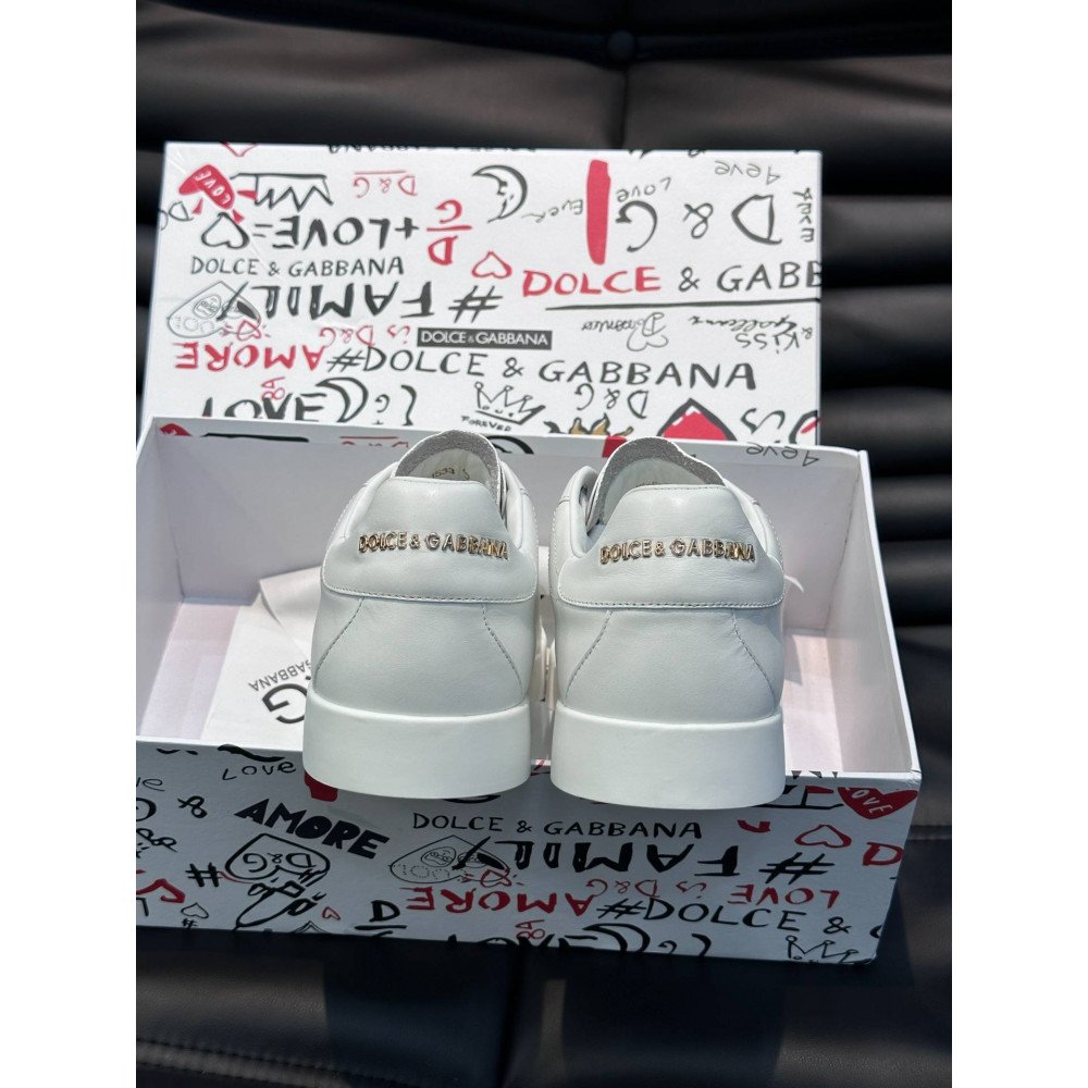 DG White sneakers
