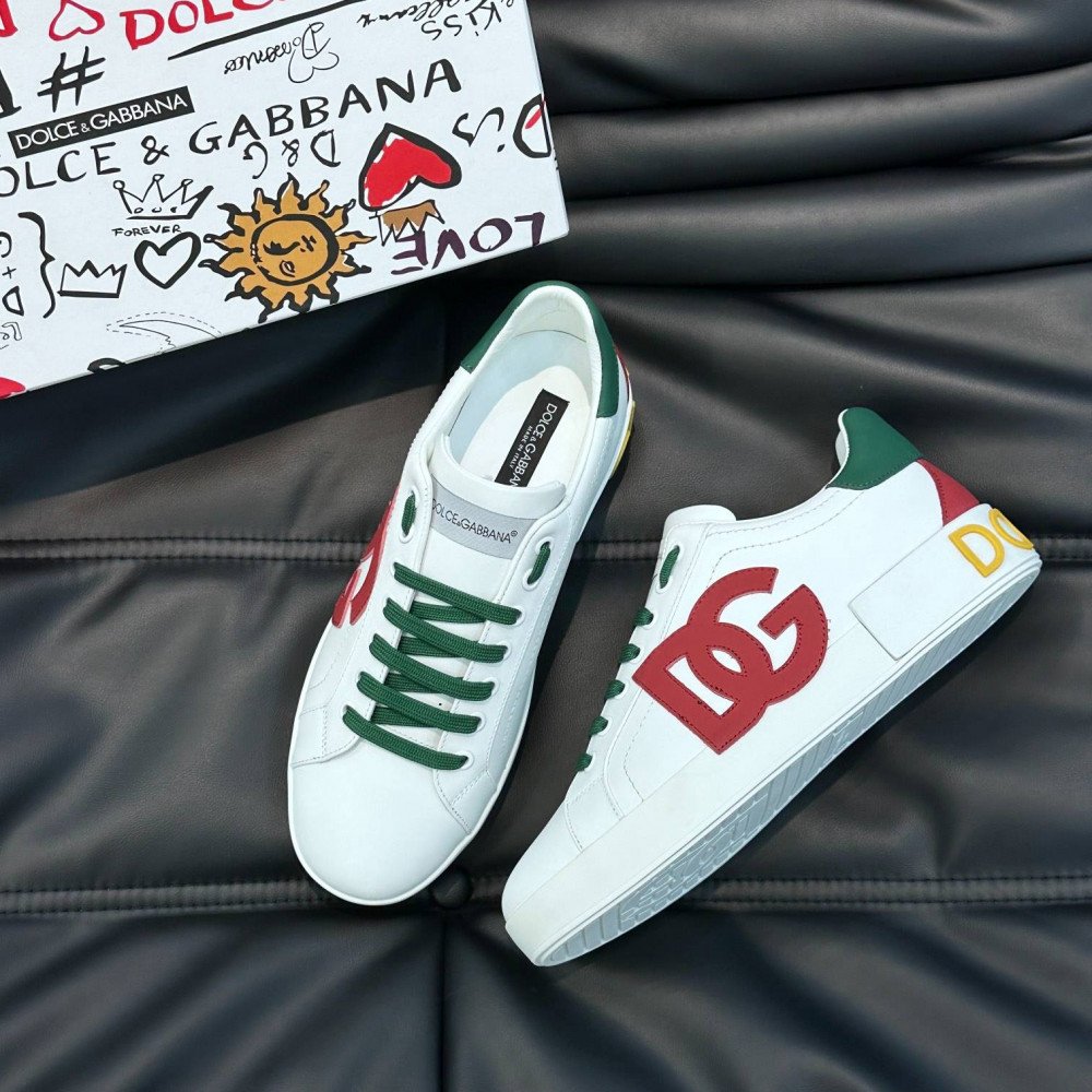 DG White sneakers