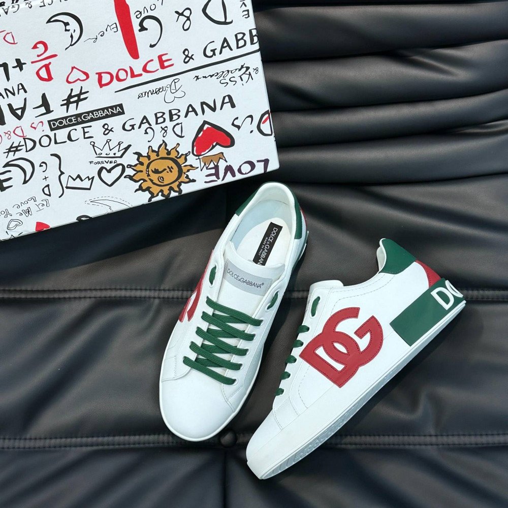 DG White sneakers