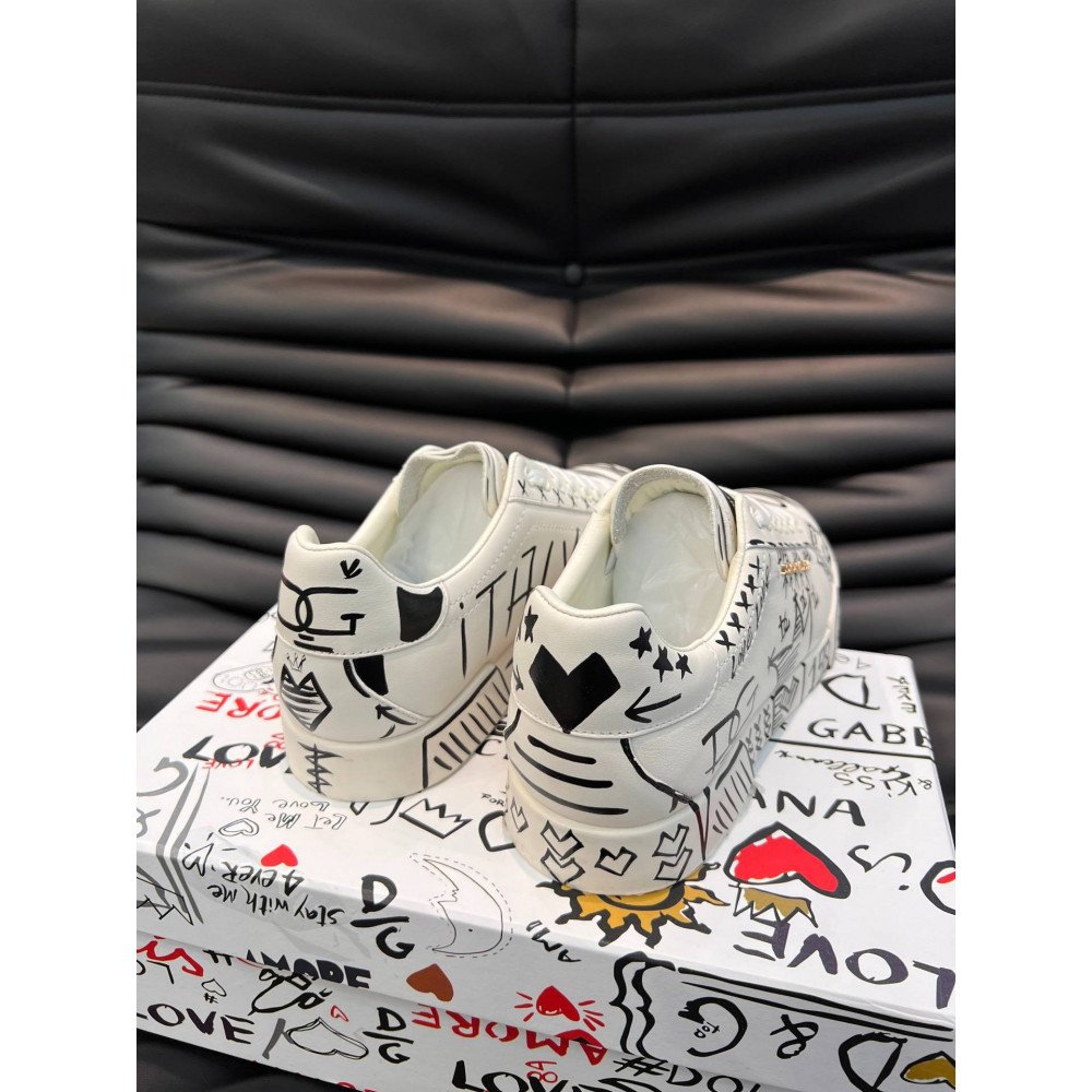 DG White sneakers DG White sneakers