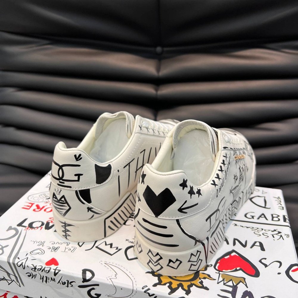 DG White sneakers DG White sneakers