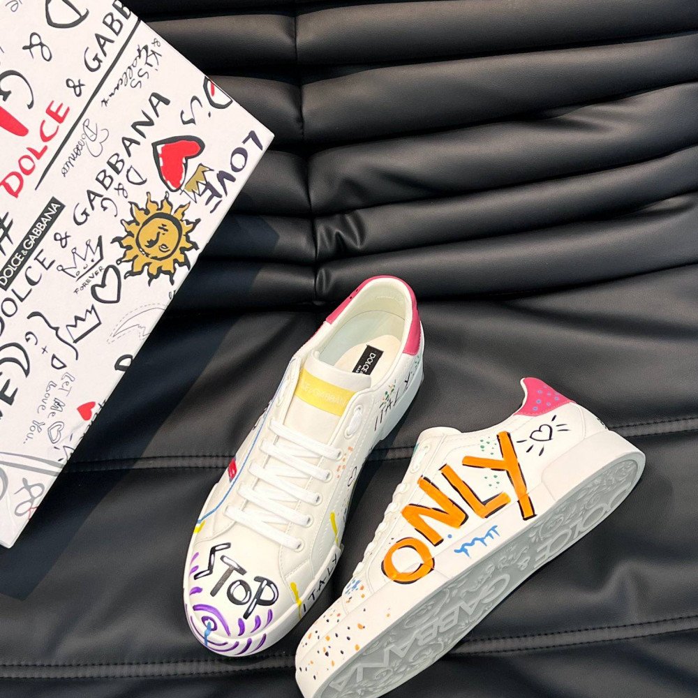 DG White sneakers DG White sneakers
