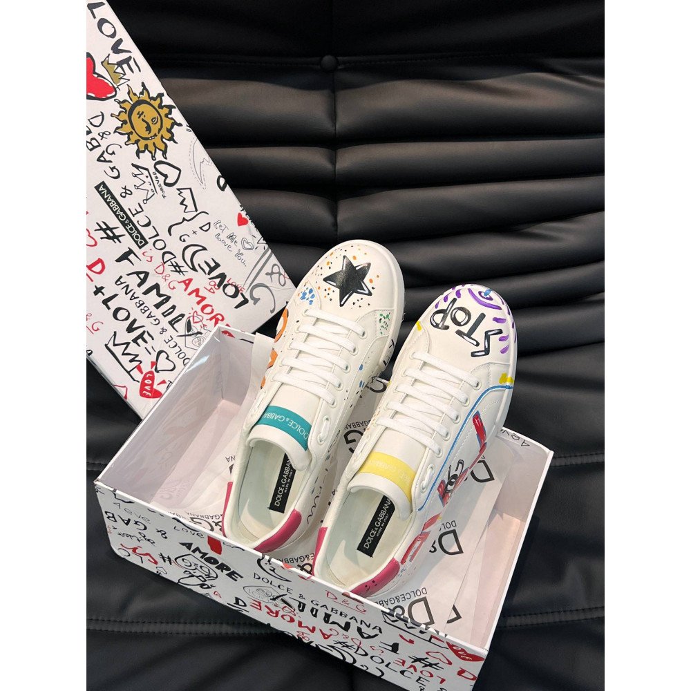DG White sneakers DG White sneakers