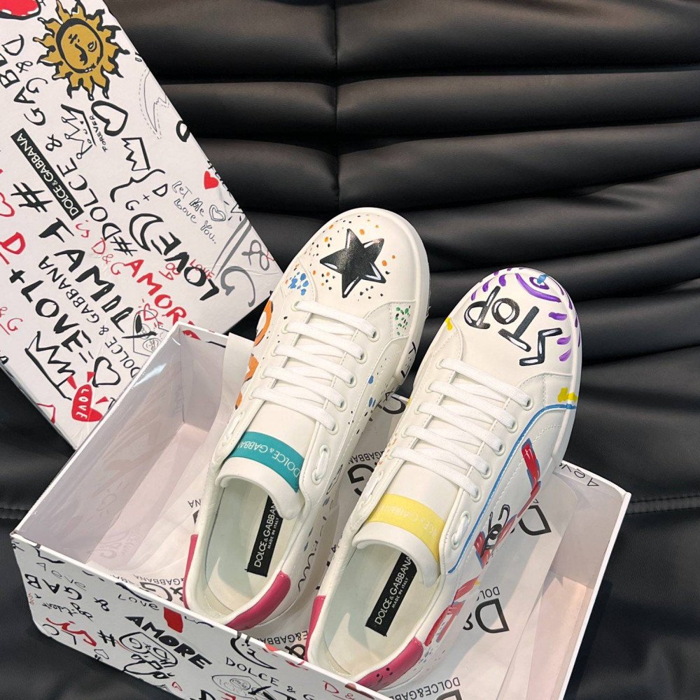 DG White sneakers DG White sneakers