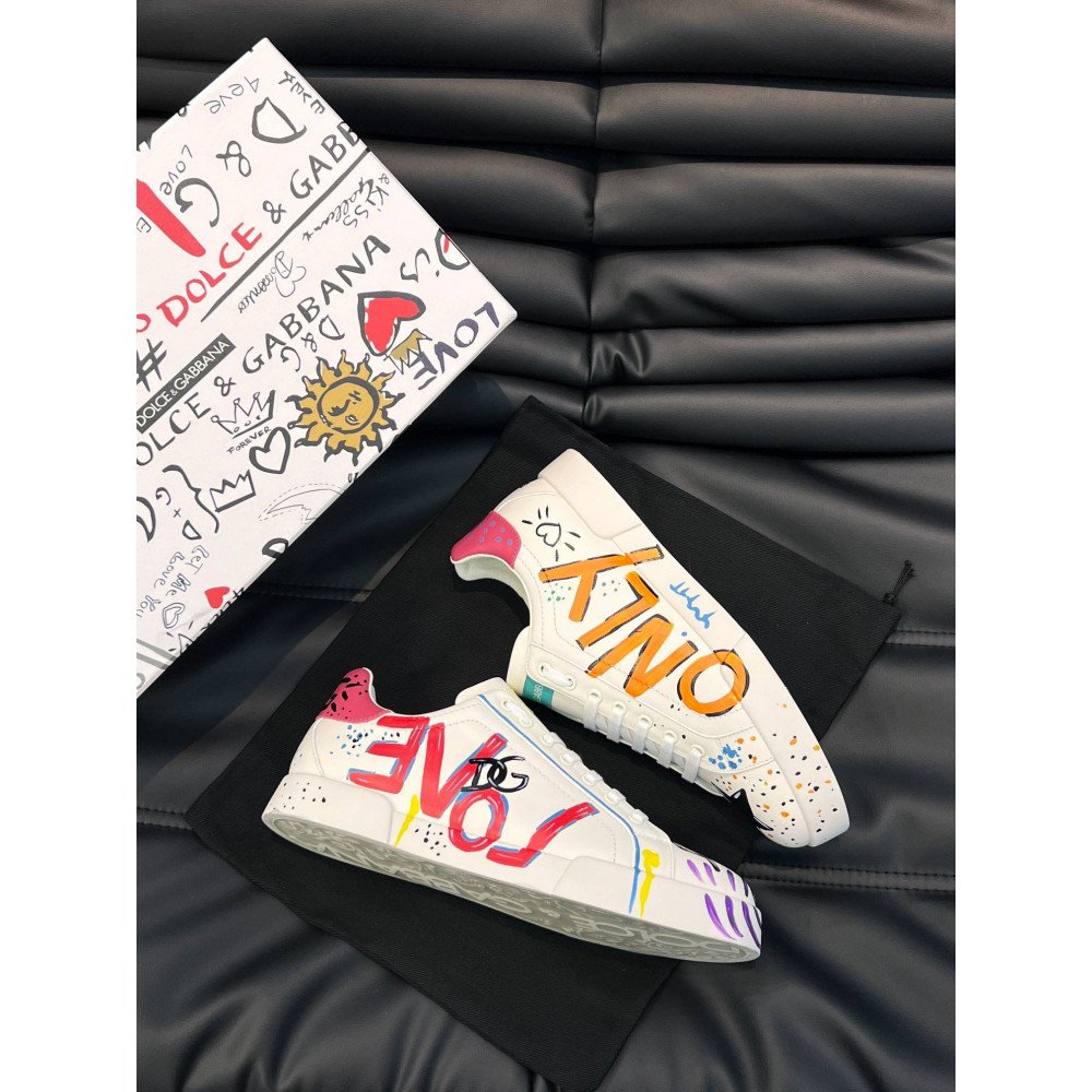 DG White sneakers DG White sneakers