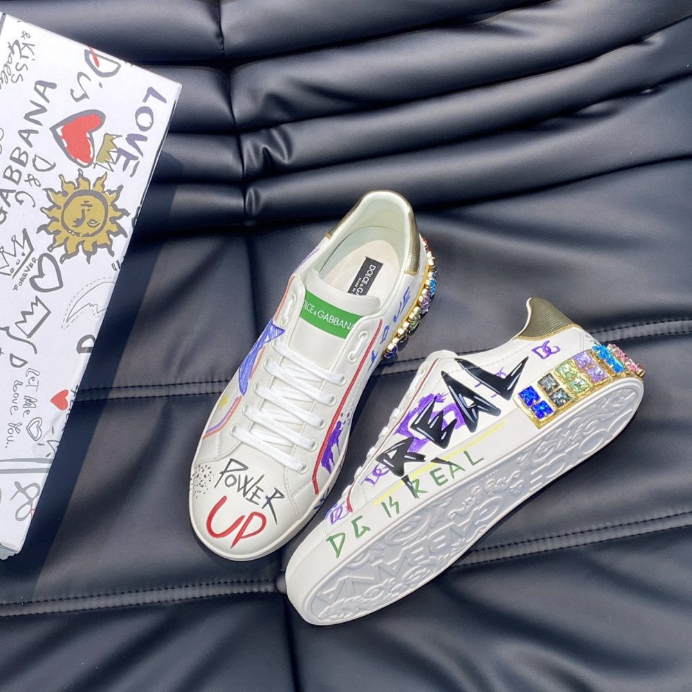 DG White sneakers DG White sneakers