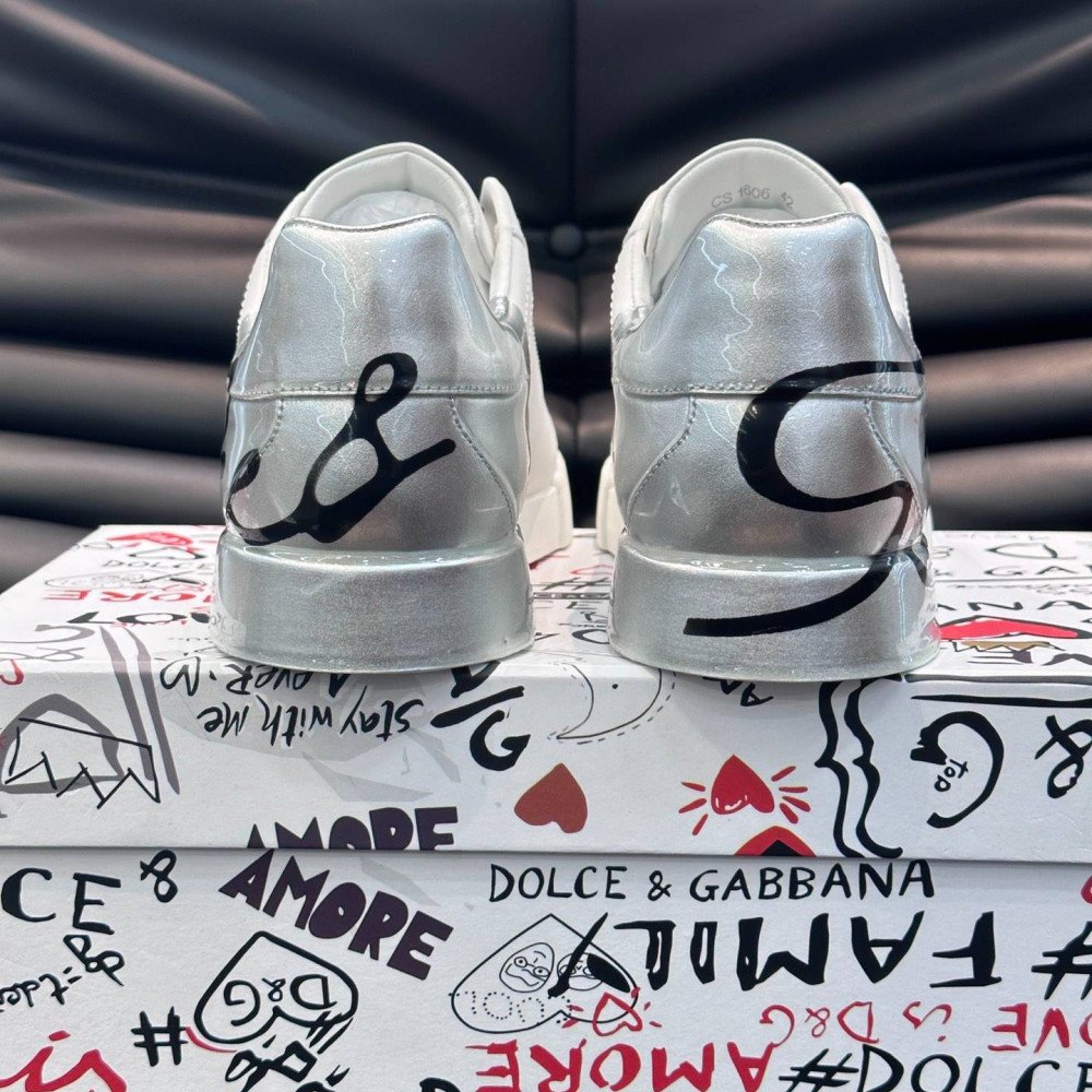 DG White sneakers DG White sneakers