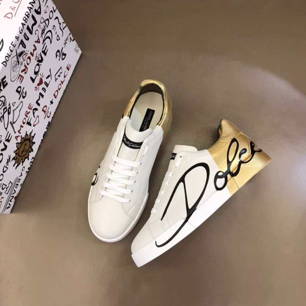 DG White sneakers