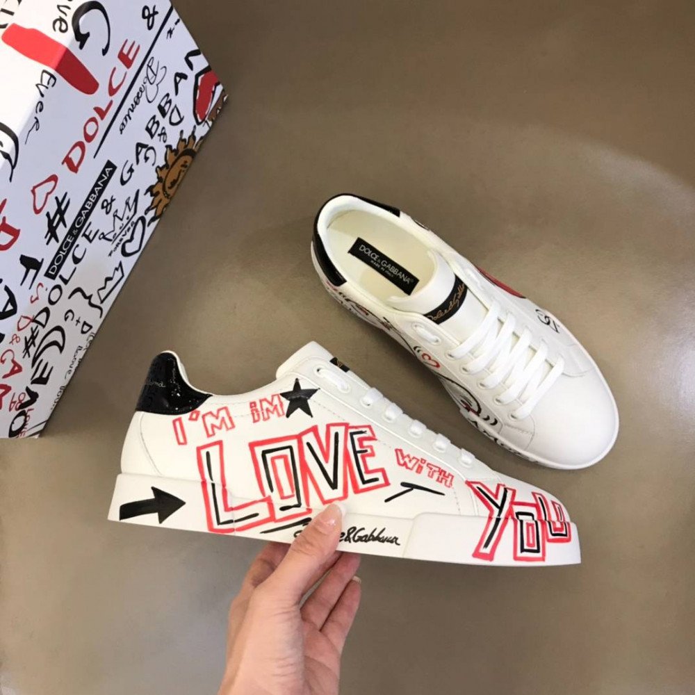 DG White sneakers DG White sneakers
