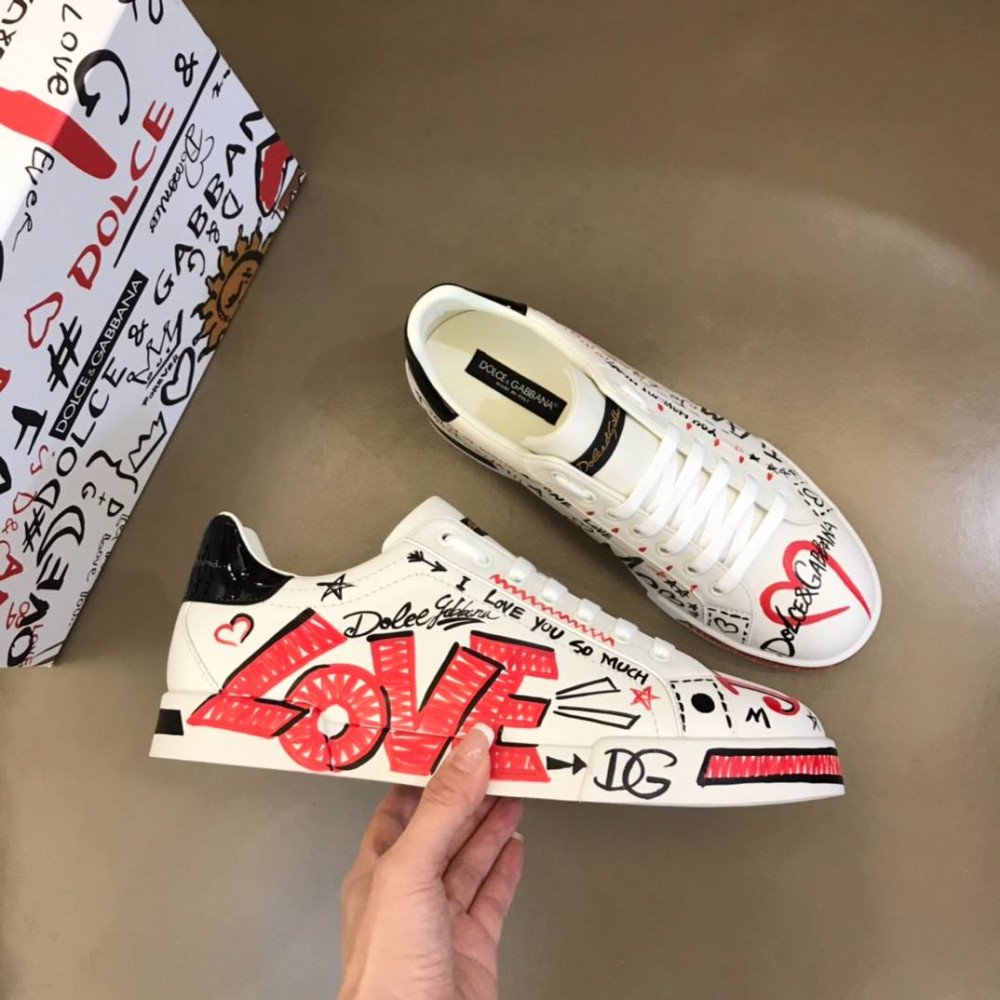 DG White sneakers DG White sneakers