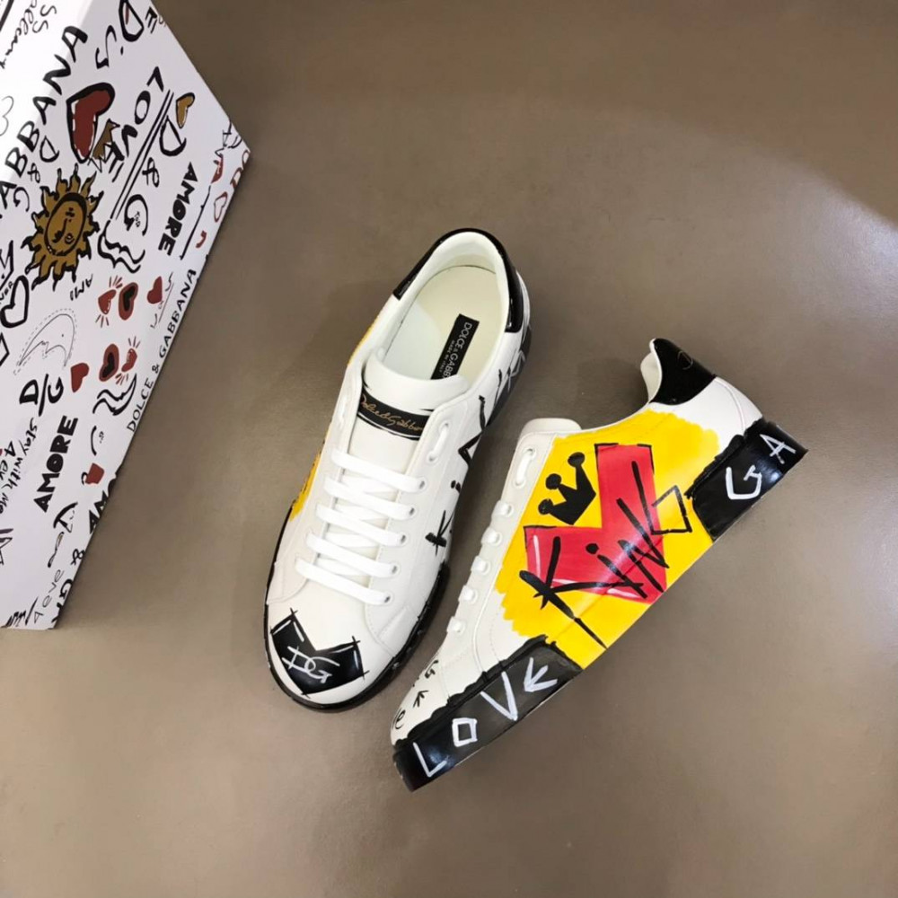DG White sneakers