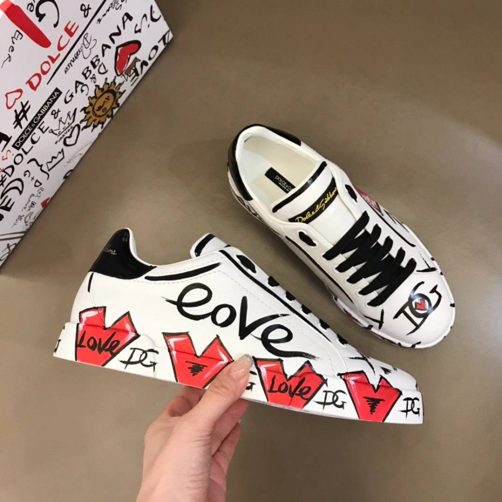 DG White sneakers DG White sneakers