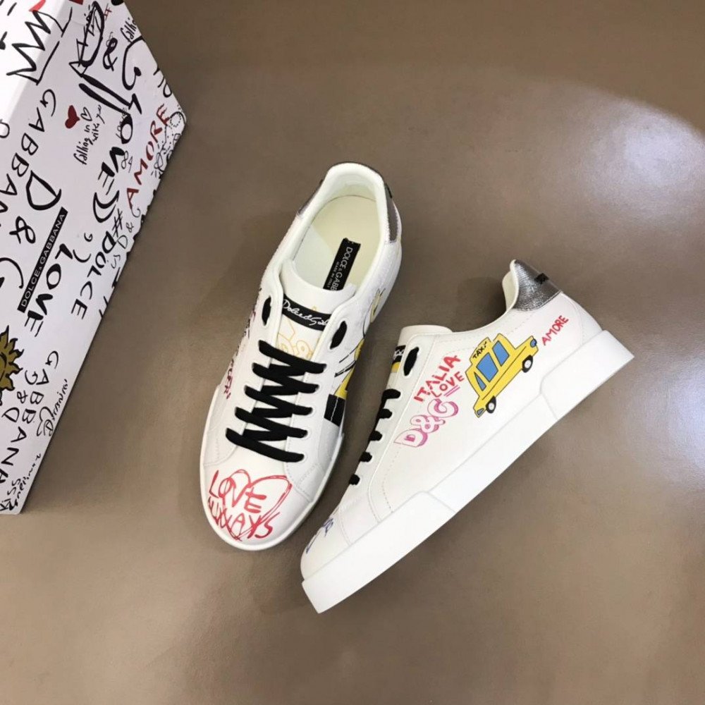 DG White sneakers DG White sneakers